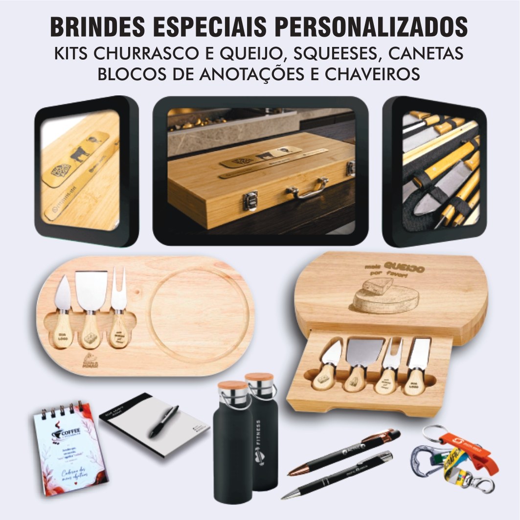 Brindes especiais personalizados