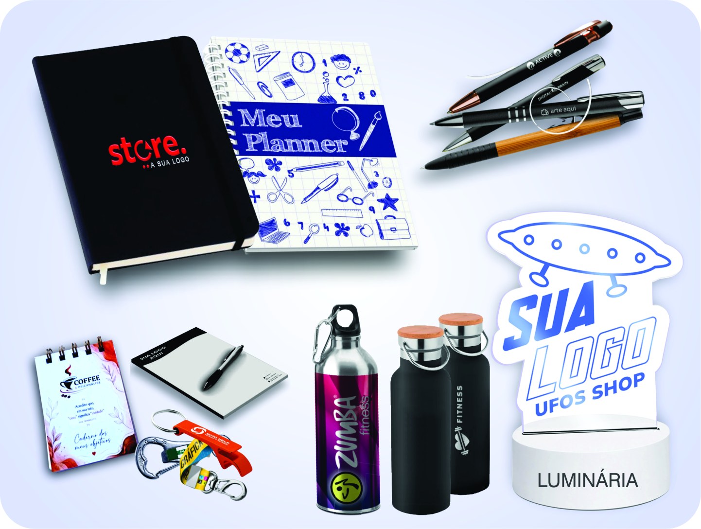 Brindes personalizados e produtos promocionais